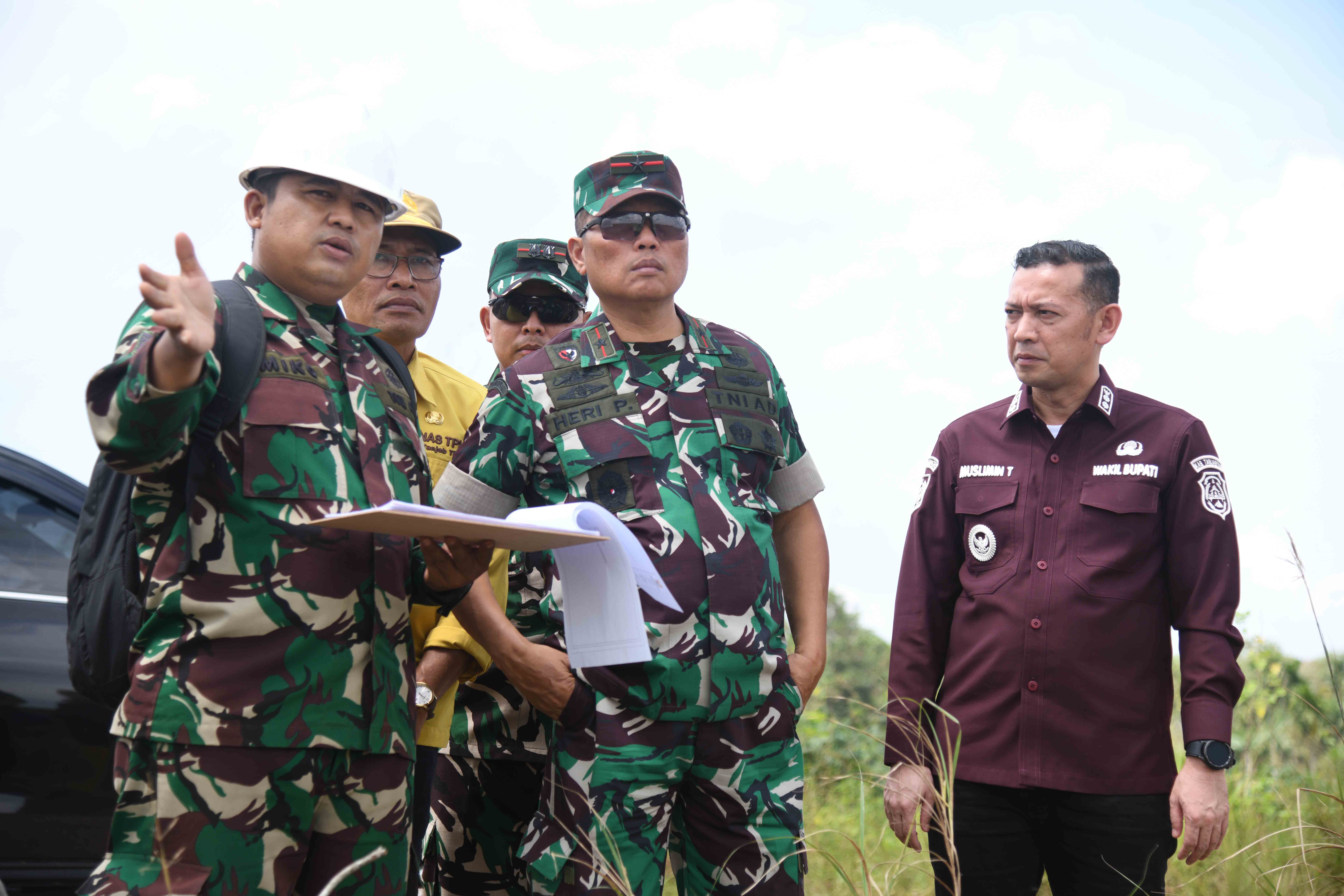 Peninjauan Lokasi Opla di Kecamatan Berbak