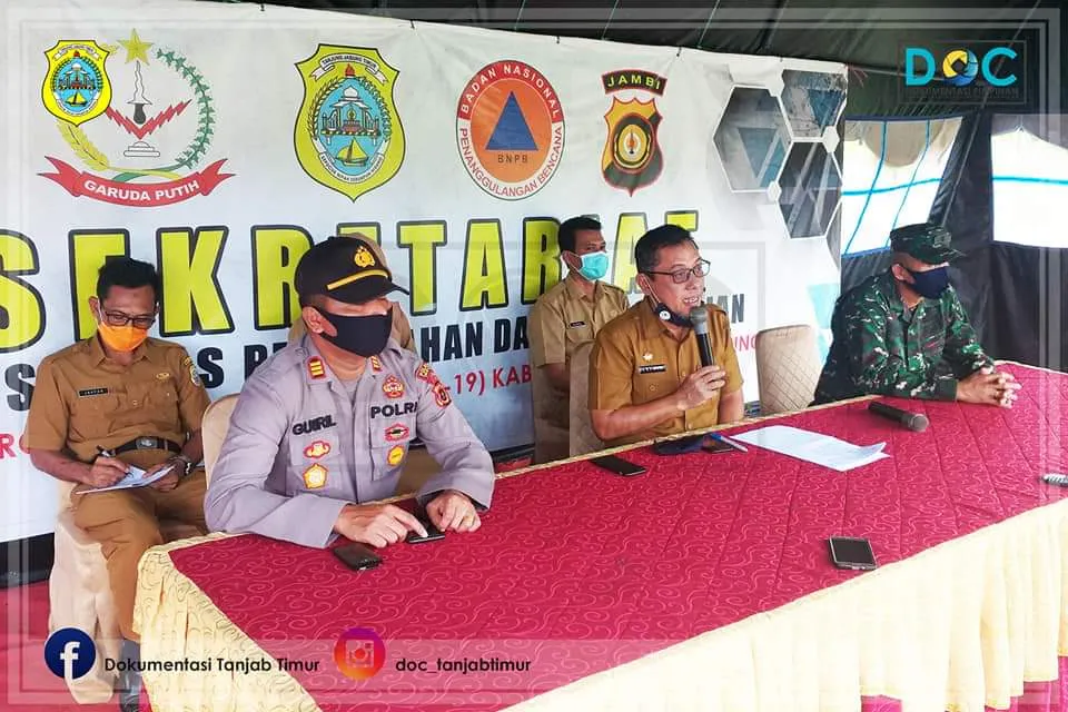 Hasil Swab Negatif, Dua Pasien Covid-19 Tanjab Timur Pulang
