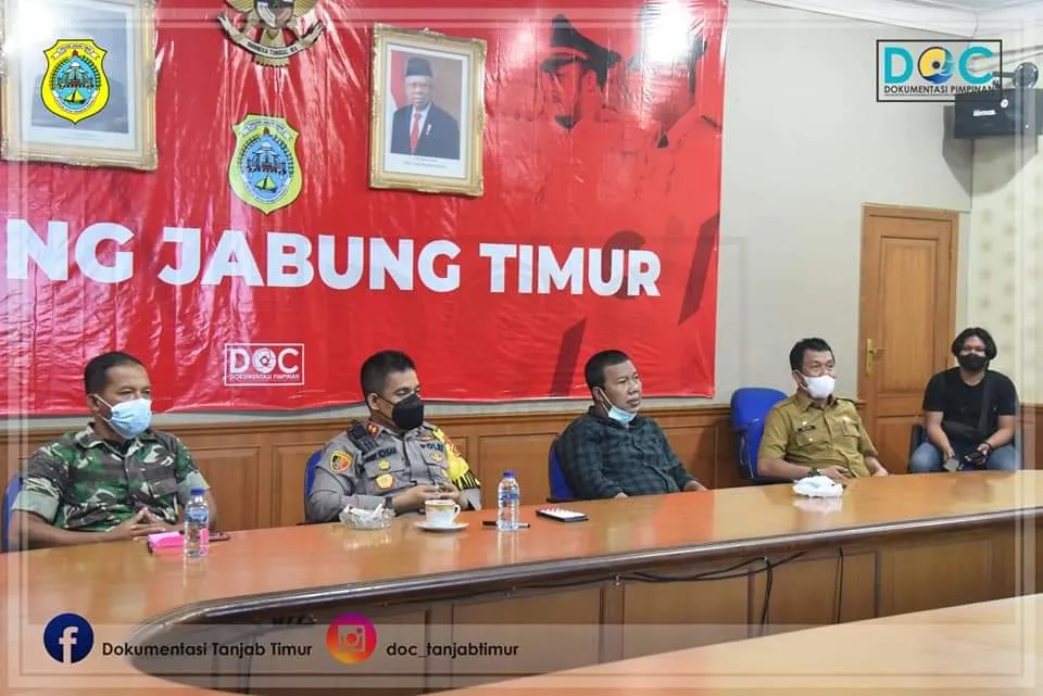 Bupati Ikuti Rakor Covid-19