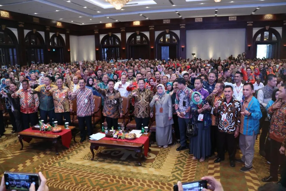 Wabup Hadiri Rakornas Bidang Perpustakaan