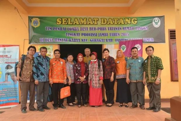 Penilaian Lomba Desa Ber-PHBS