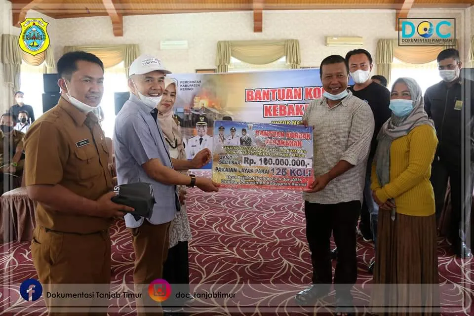 Bupati Tanjabtim,Sambut Kunjungan Bupati Kerinci