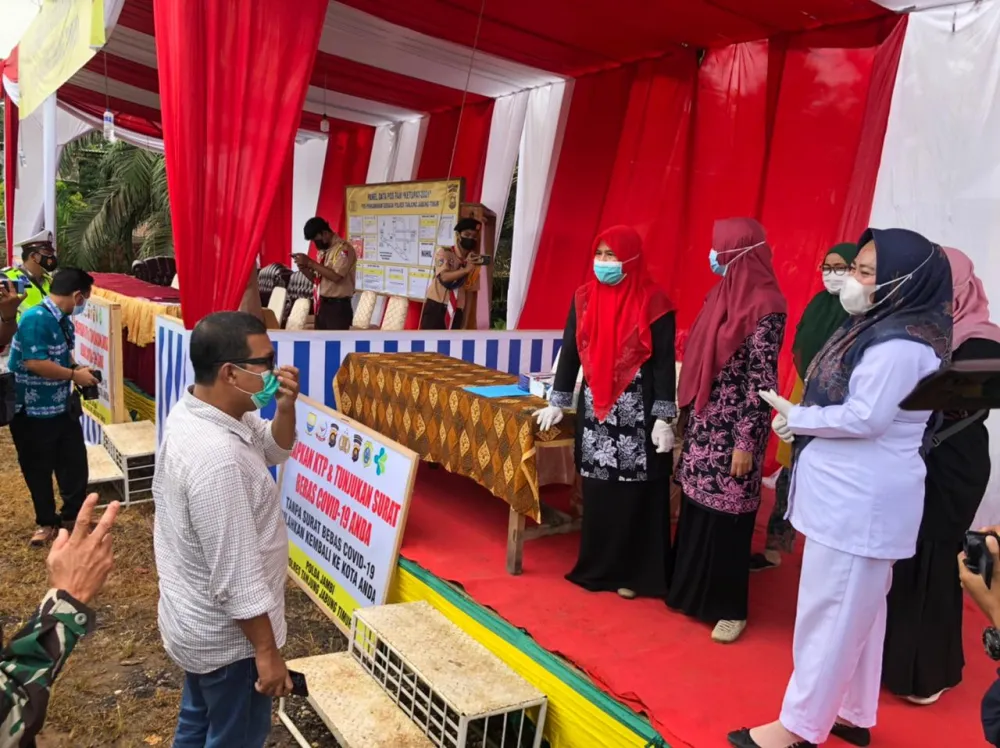 Bupati  Ingatkan Petugas Soal Pemudik