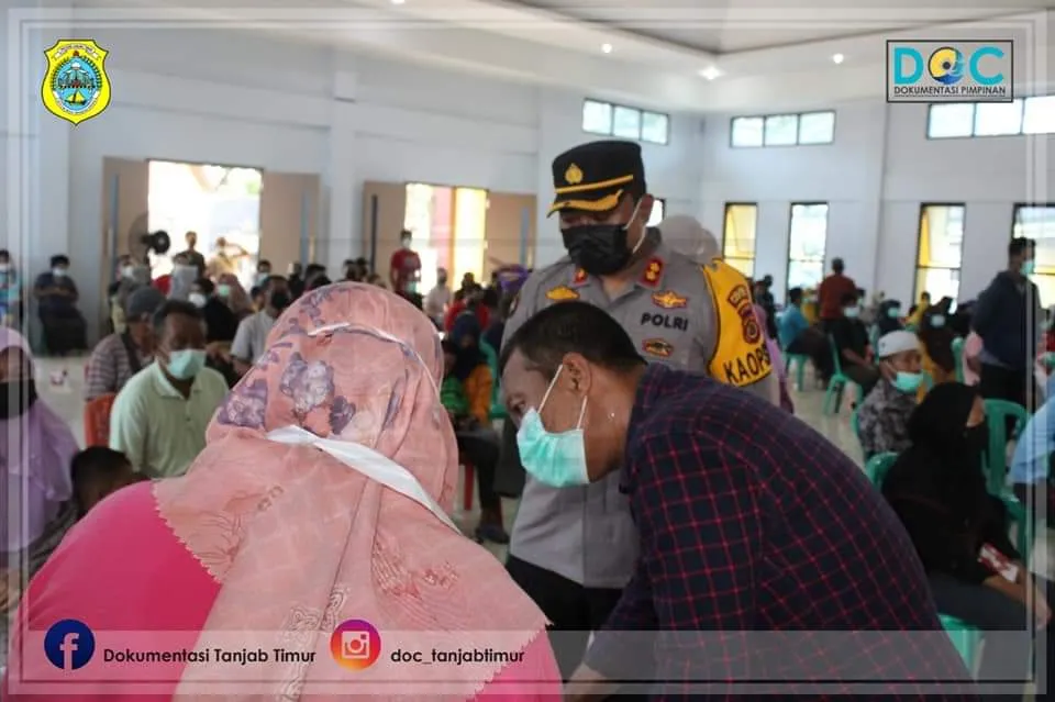 Bupati  Himbau Warga Untuk Ikut Vaksinasi Covid 19