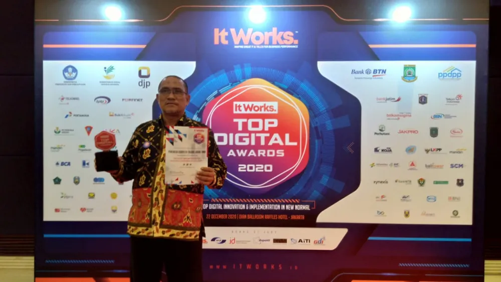 Lagi, Pemkab Raih Top Digital Award Tahun 2020