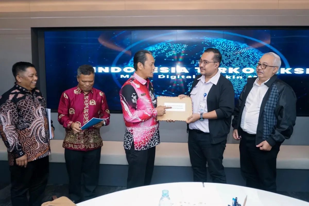 Upayakan Pemerataan Sinyal, Kadis Kominfo Tanjab Timur Serahkan Proposal Blankspot Ke Komdigi
