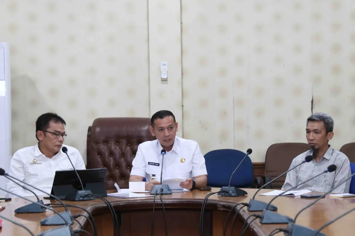 Wakil Bupati Tanjab Timur Hadiri Exit Meeting Bersama BPK RI Perwakilan Jambi