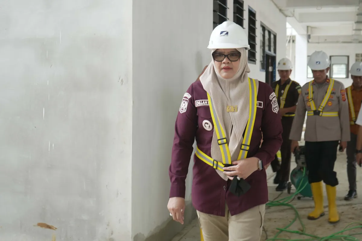 Bupati Tanjung Jabung Timur Apresiasi Progres Pembangunan Sekolah Rakyat di Geragai
