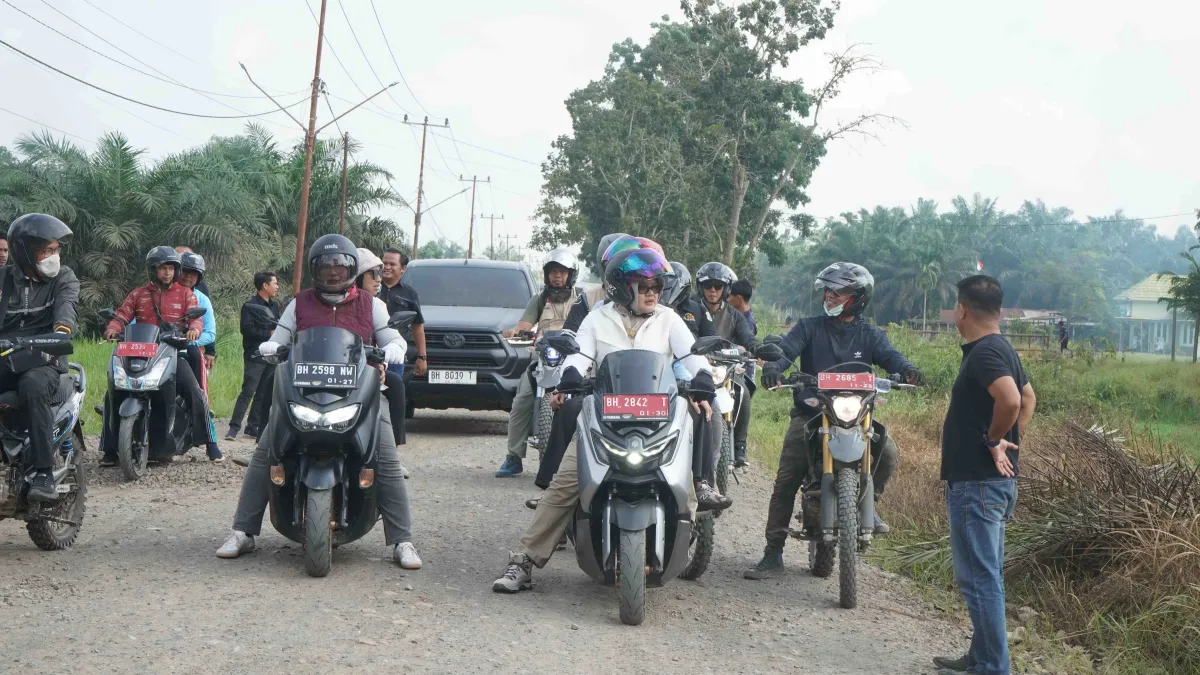 Bupati Tanjung Jabung Timur dan Kajari Tanjung Jabung Timur Touring ke Nipah Panjang, Gali Potensi Pertanian dan Perkebunan