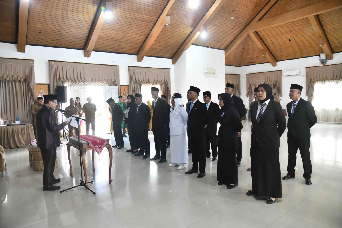 Sekda Tanjab Timur Lantik 15 Pejabat ASN