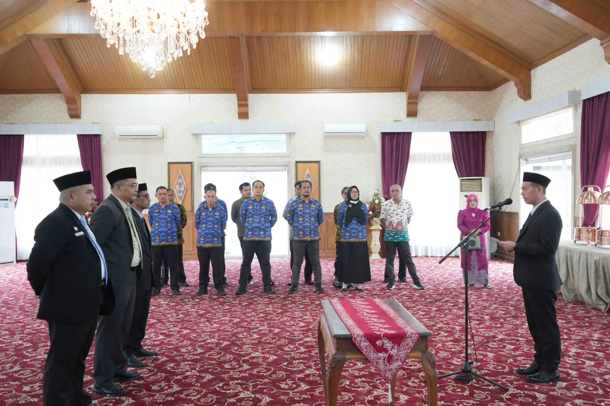 Wakil Bupati Tanjung Jabung Timur Lantik Tiga Pejabat JPT Pratama
