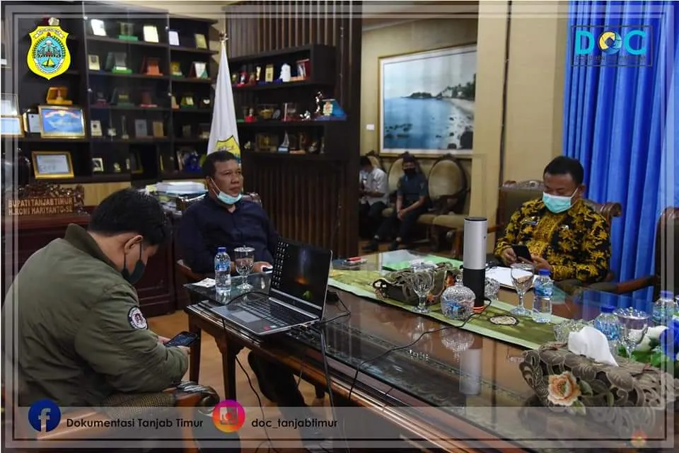 Bupati Ikuti Rakornas Pengendalian Inflasi