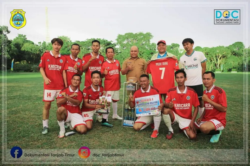 Wabup Tutup Soccer Six Tahun 2022