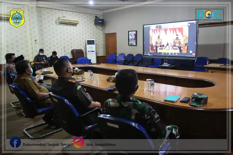 Bupati Ikuti Pengarahan Presiden RI