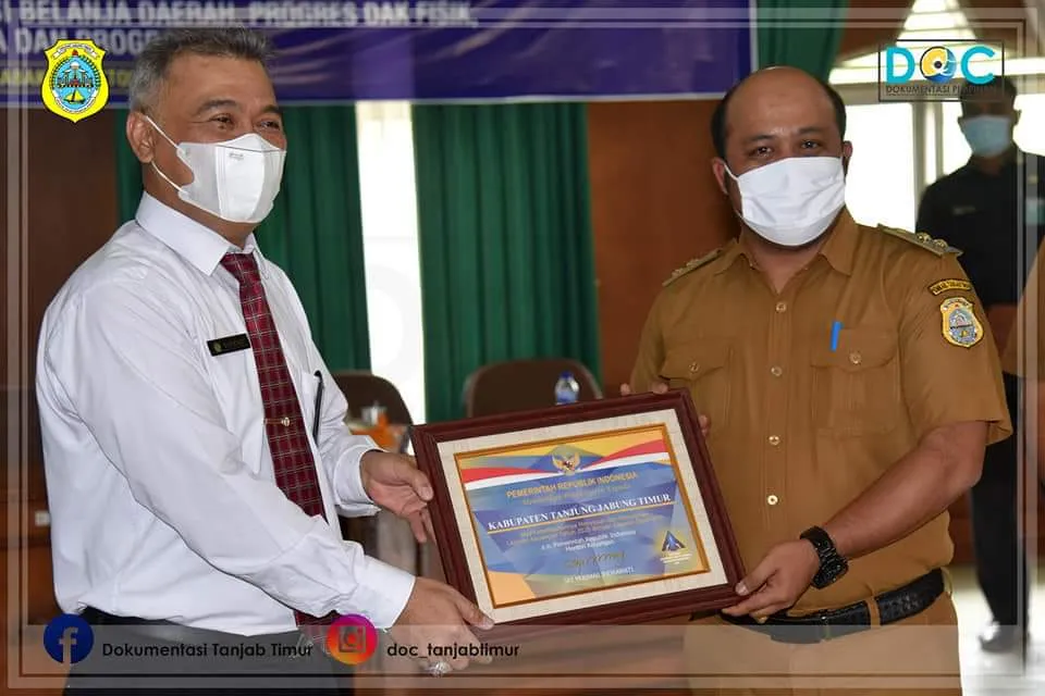 Pemkab Tanjab Timur Raih WTP ke Empat Kalinya 