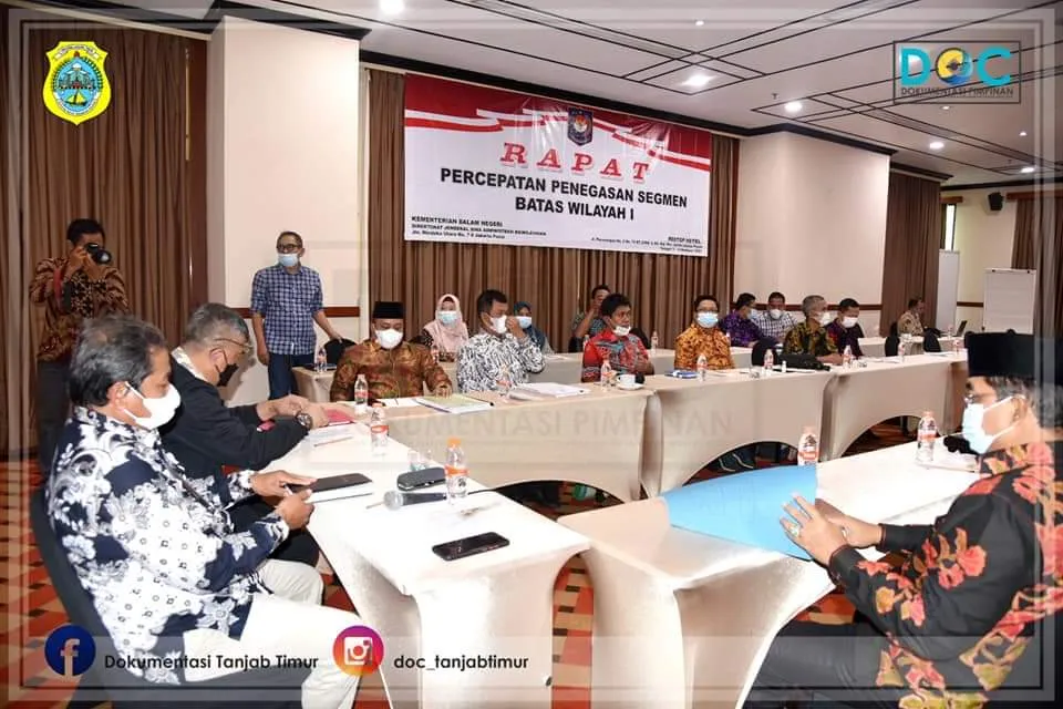 Wabup Hadiri Rapat Batas Wilayah