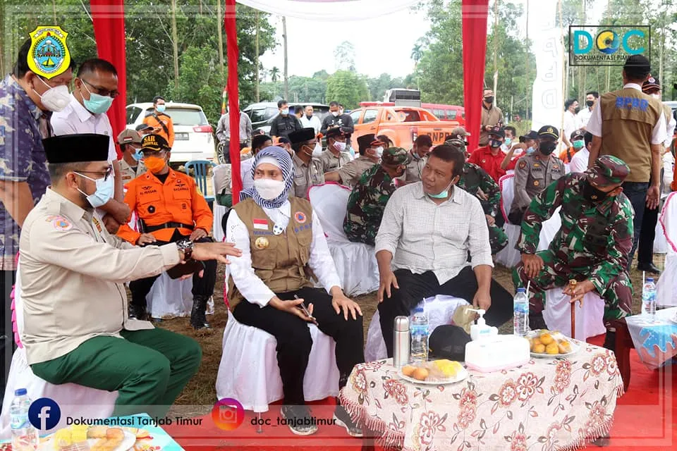 Bupati Dampingi Pj Gubernur Buka Latihan Gabungan Penanganan Karhutla