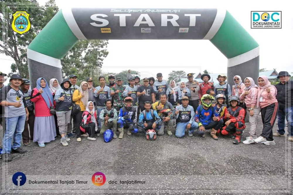 Wabup Buka Jelajah ALam Zabag 4 Tahun 2022