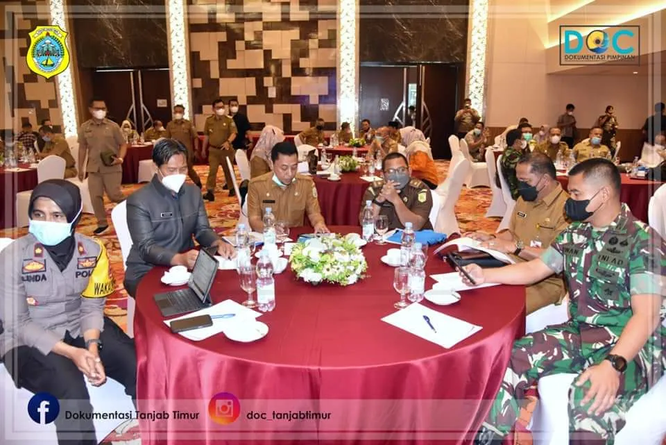 Sekda Hadiri Rakor Forkompimda