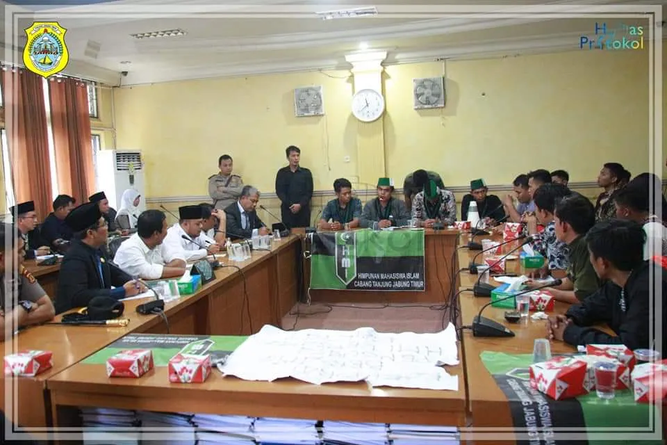 Bupati Terima Demontrasi HMI