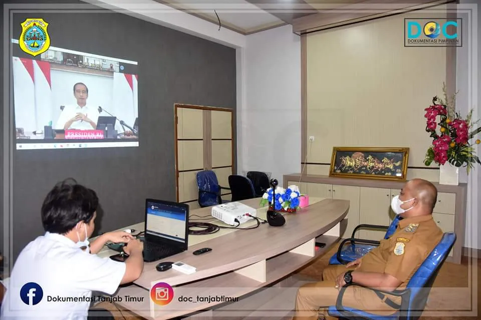 Wabup Hadiri Arahan Presiden RI