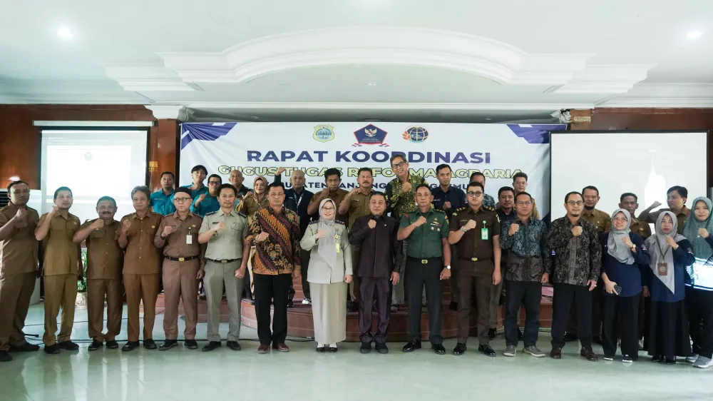 Rapat Koordinasi Gugus Tugas Reformasi Agraria