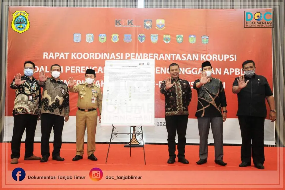 Bupati Hadiri Rakor Penberantasan Korupsi