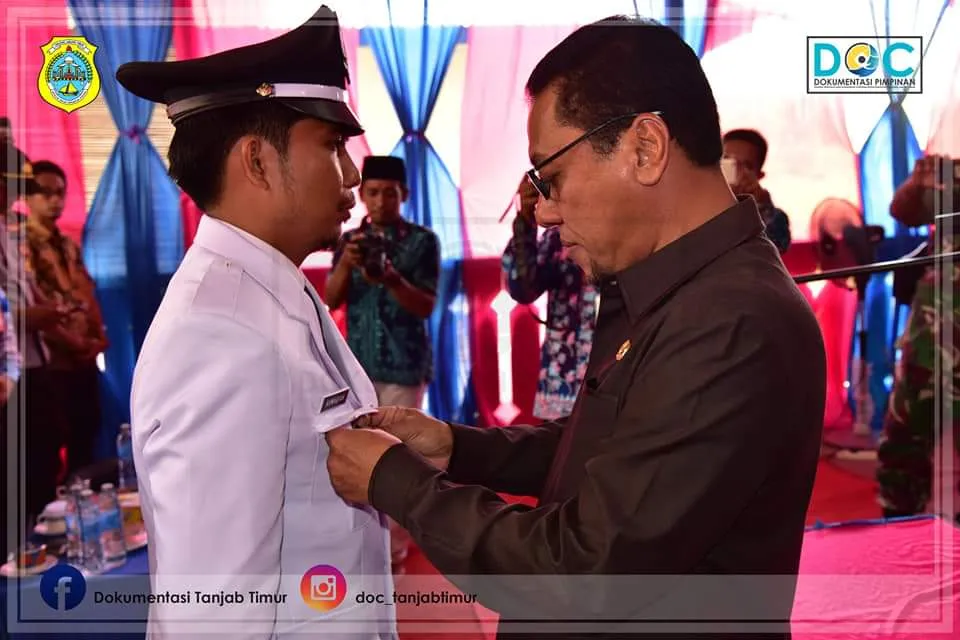 Sekda Lantik Kades Sungai Sayang