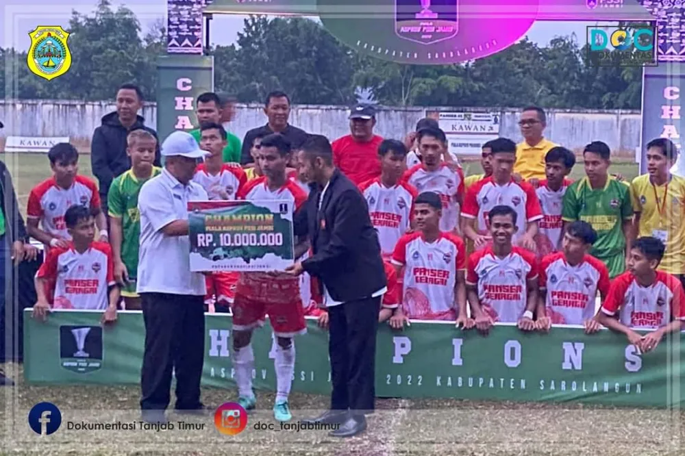Tanjab Timur Jadi Juara Di Kejurprov PSSI U-21. 