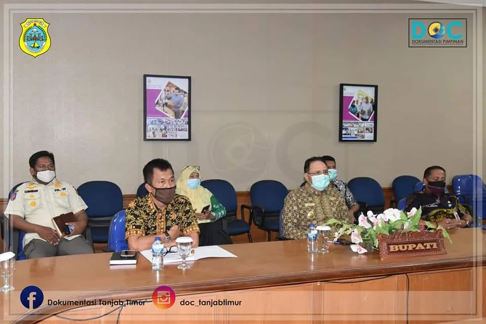 Bupati Ikuti Rakor Pilkada 2020   