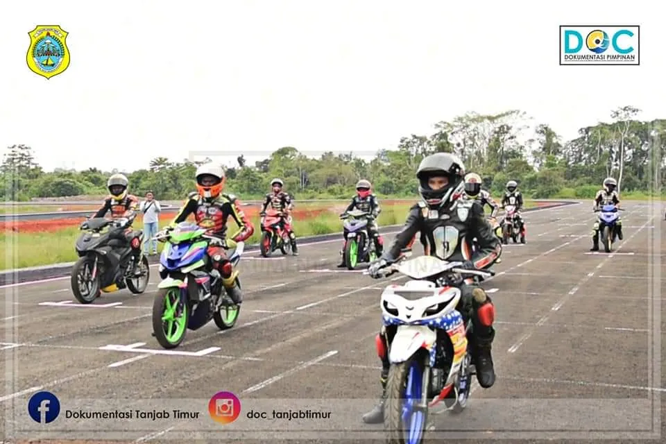 Para Pembalap Kerjurnas Provinsi Jambi, Jajal Sirkuit Zabaq   