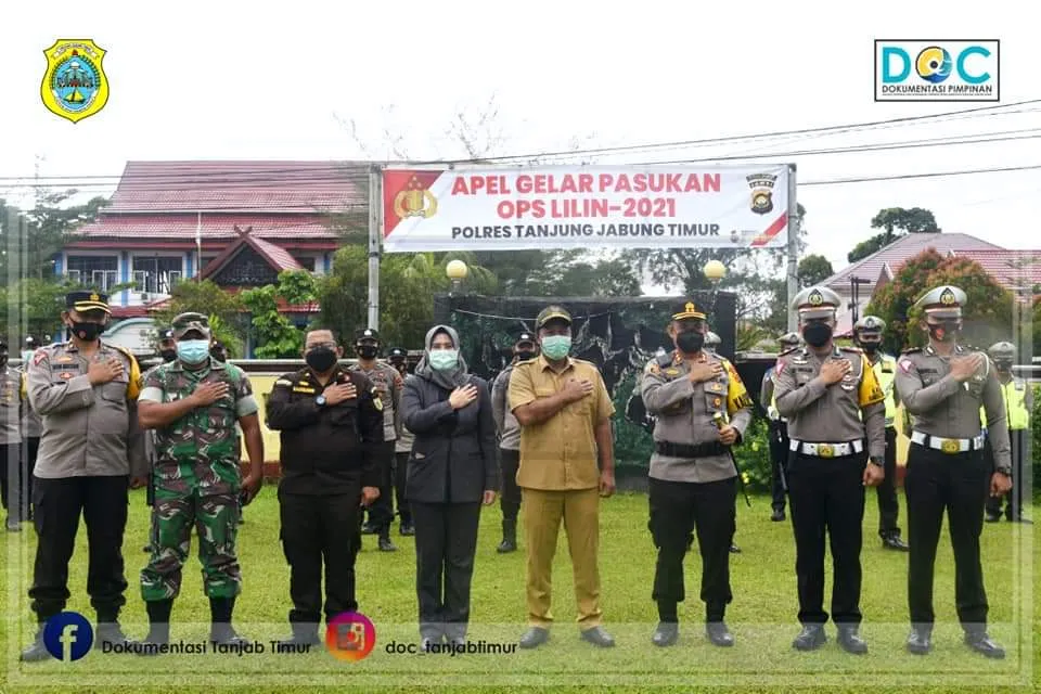Bupati Pimpin Apel Operasi Lilin 2021