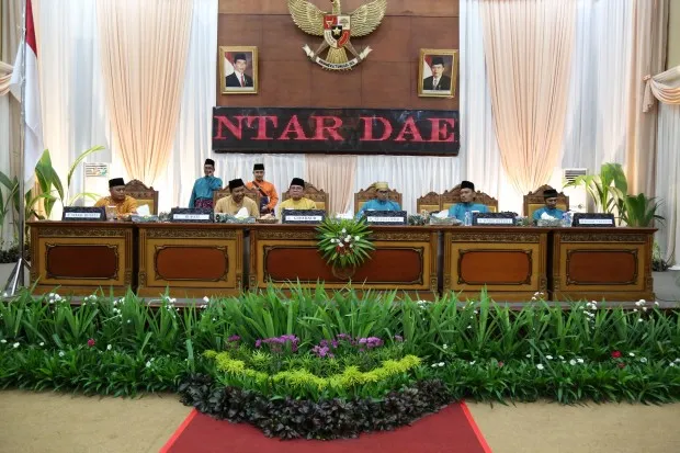 Rapat Paripurna HUT Tanjab Timur Berlangsung Khidmat
