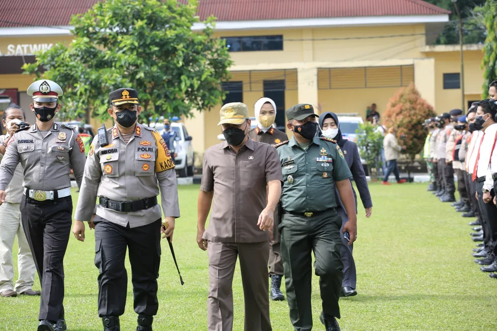 Sekda Pimpin Apel Ops Ketupat 2022