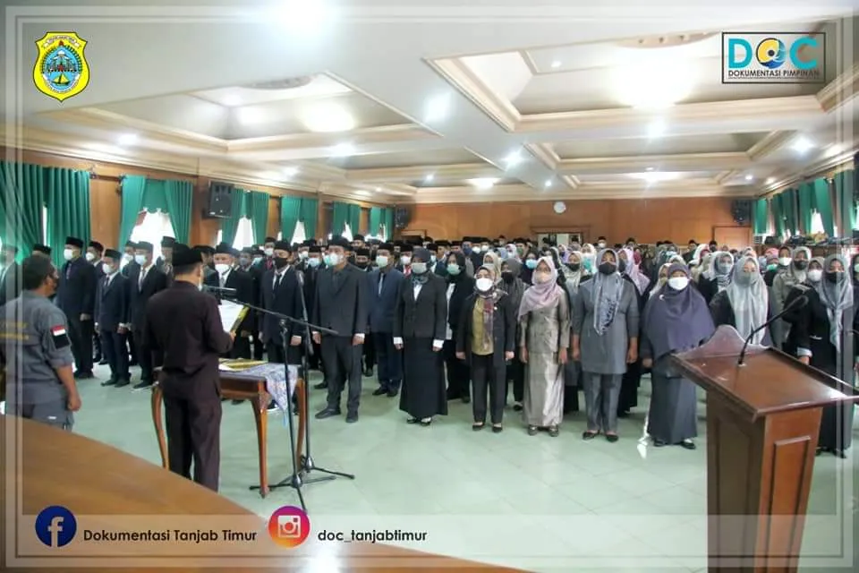  Sekda Kukuhkan Pejabat