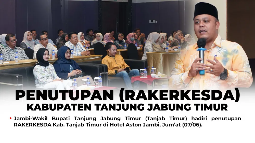 Wabup Hadiri Penutupan RAKERKESDA