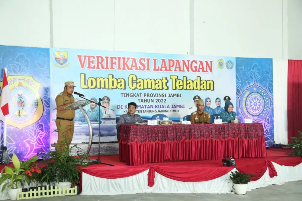 Wabup Sambut Tim Verifikasi Lapangan Camat Teladan