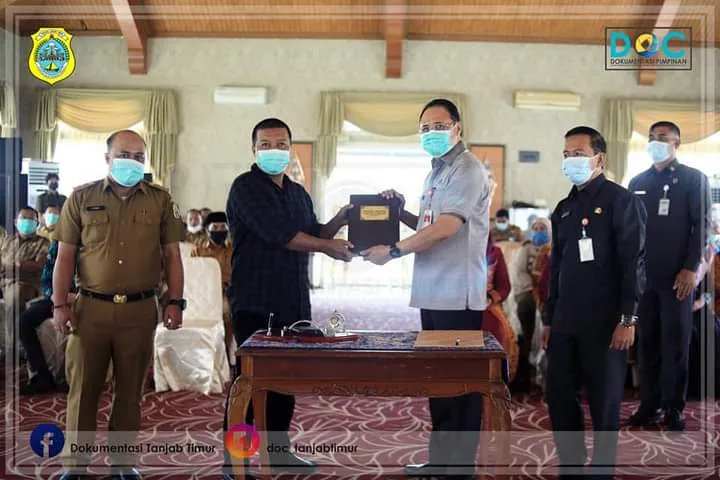 Serah Terima Nota Pelaksana Tugas   