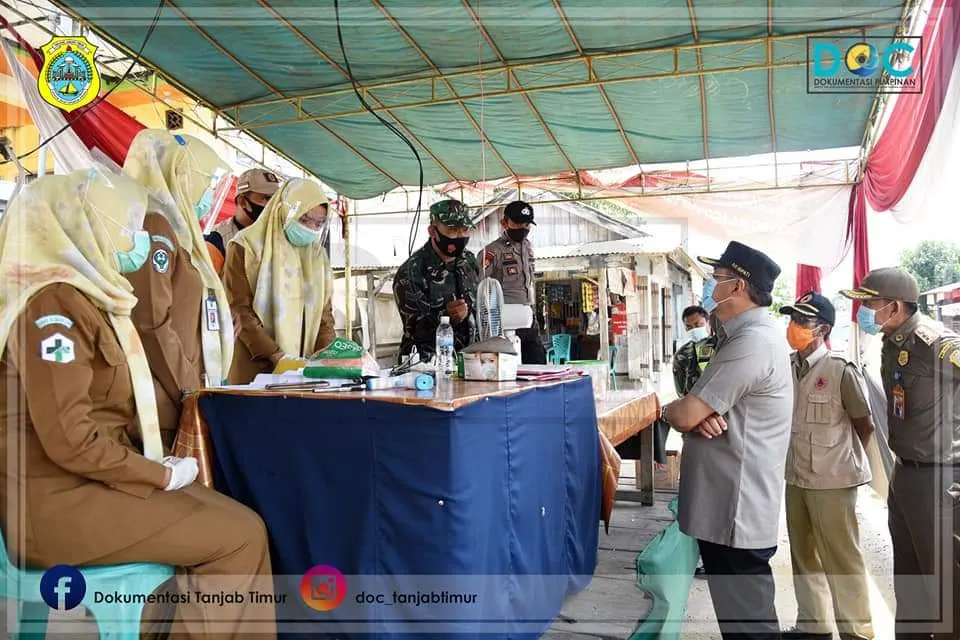 Tinjau Posko Covid, Bupati Minta Pengawasan Diperketat   