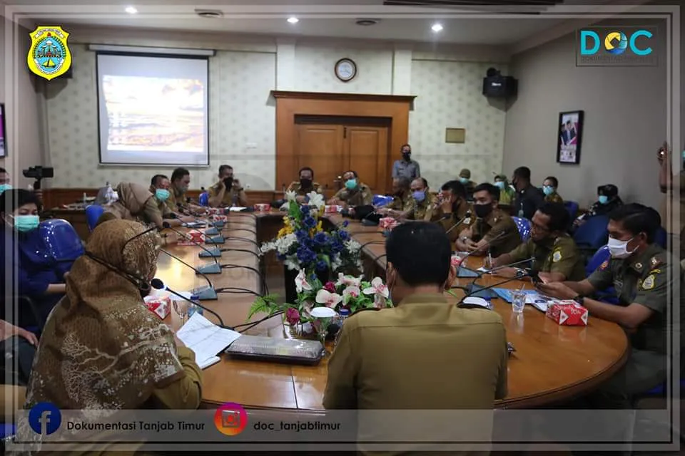 Sekda Pimpin Rakor Pencegahan dan Penanganan Covid-19