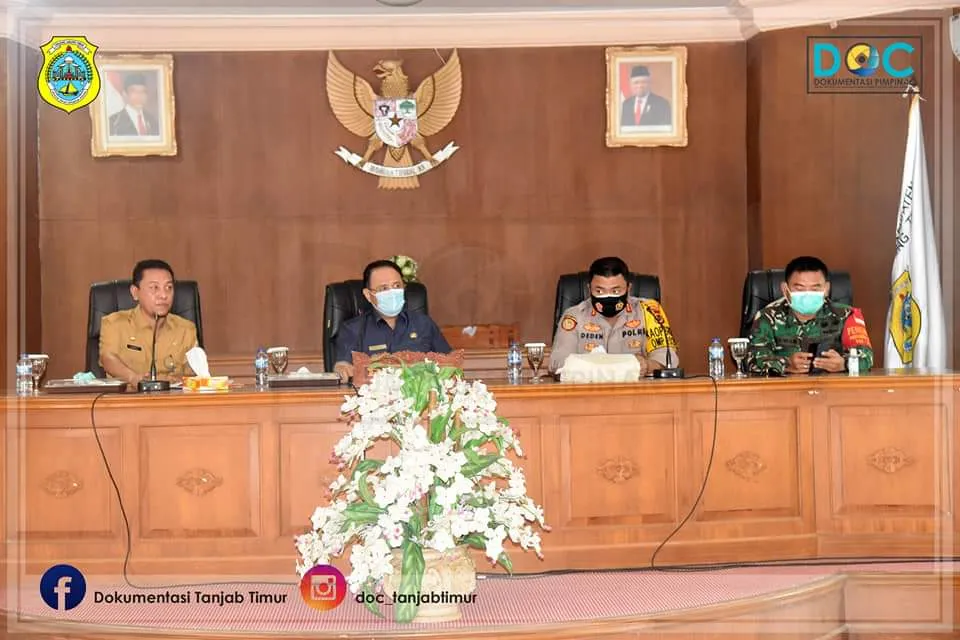 Bupati Pimpin Rapat Analisa dan Evaluasi Pilkada 2020