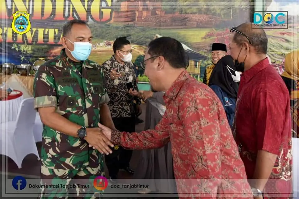 Sekda Hadiri Lepas Pamit Danrm 042/Gapu