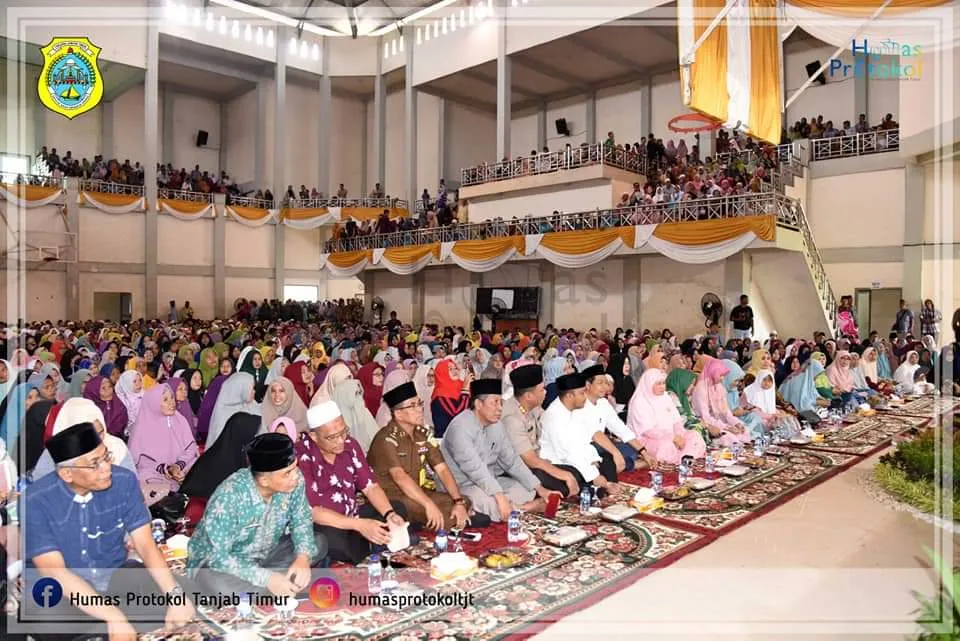 Ribuan Masyarakat Tanjab Timur Hadiri Tabligh Akbar   
