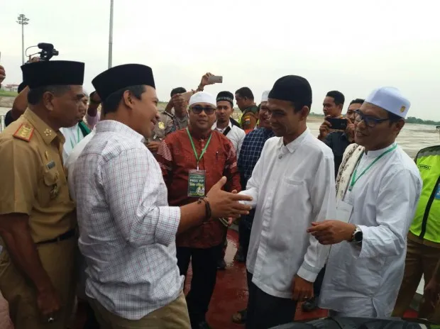 Bupati dan Wabup Sambut Ustad Abdul Somad