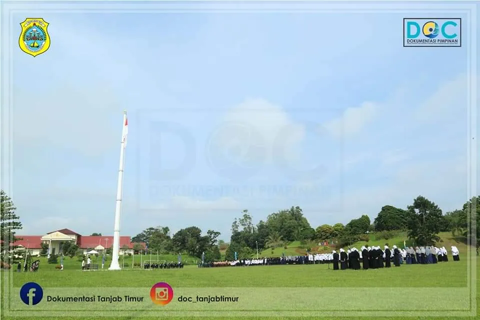 Sekda Pimpin Upacara Peringatan Hari Santri