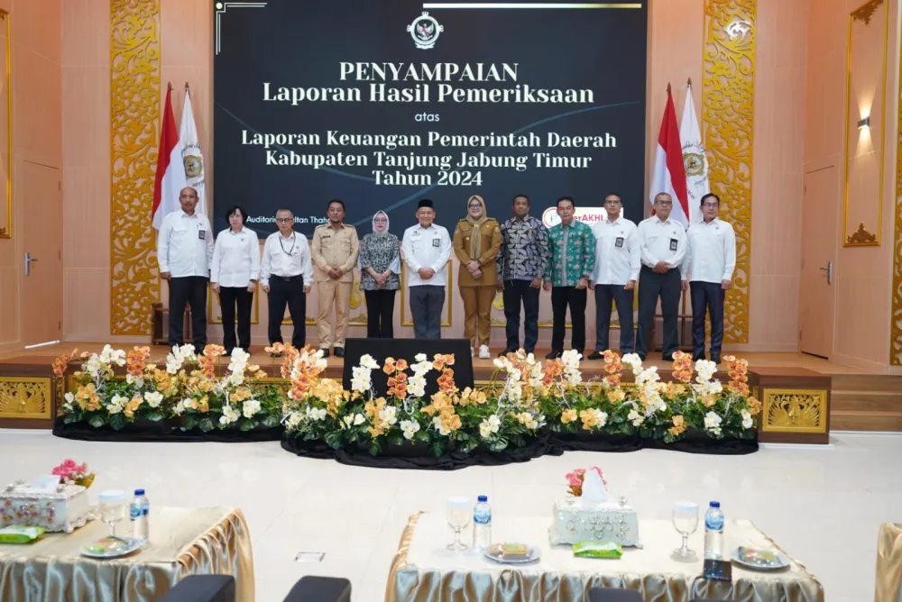 Kinerja Keuangan Baik, Tanjabtim Diganjar WTP ke-8 