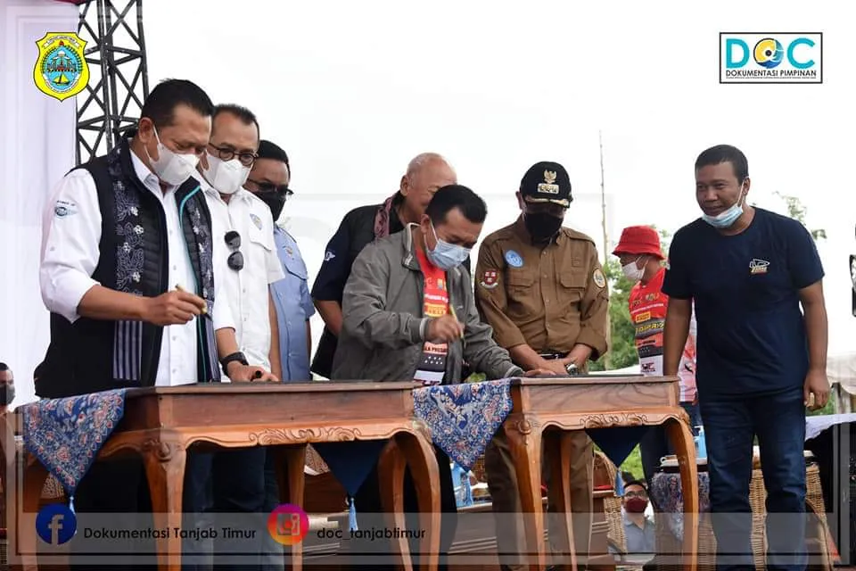 Peresmian Zabaq Nasional Sirkuit dan FinalKejurnas Balap Motor Region A Sumatera