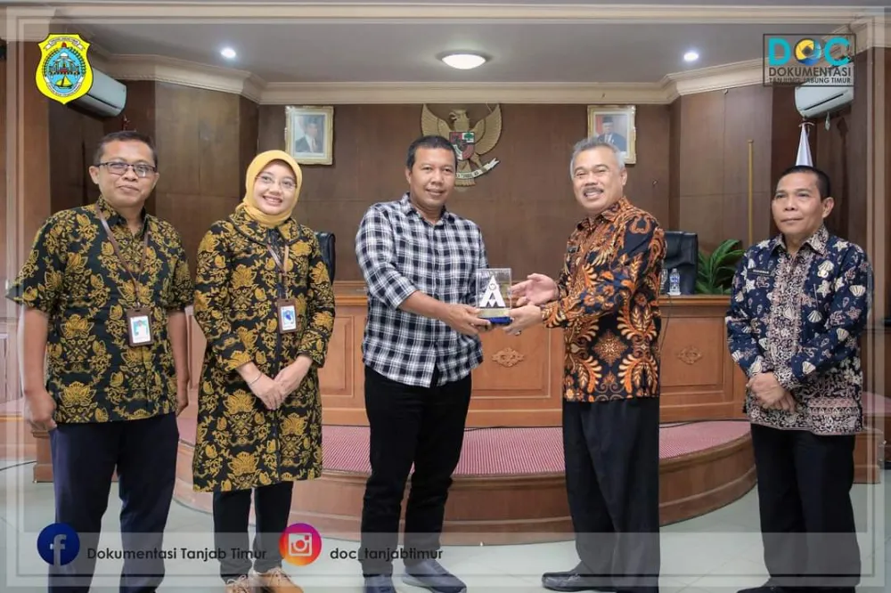 Pertahankan WTP 5 Tahun Berturut, Tanjabtim Dapat Plakat dari BPKRI