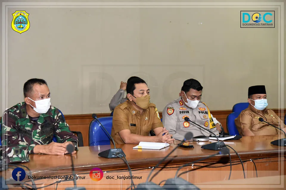 Sekda Rakor Prokes dan Penanganan Covid-19 Bersama Mendagri