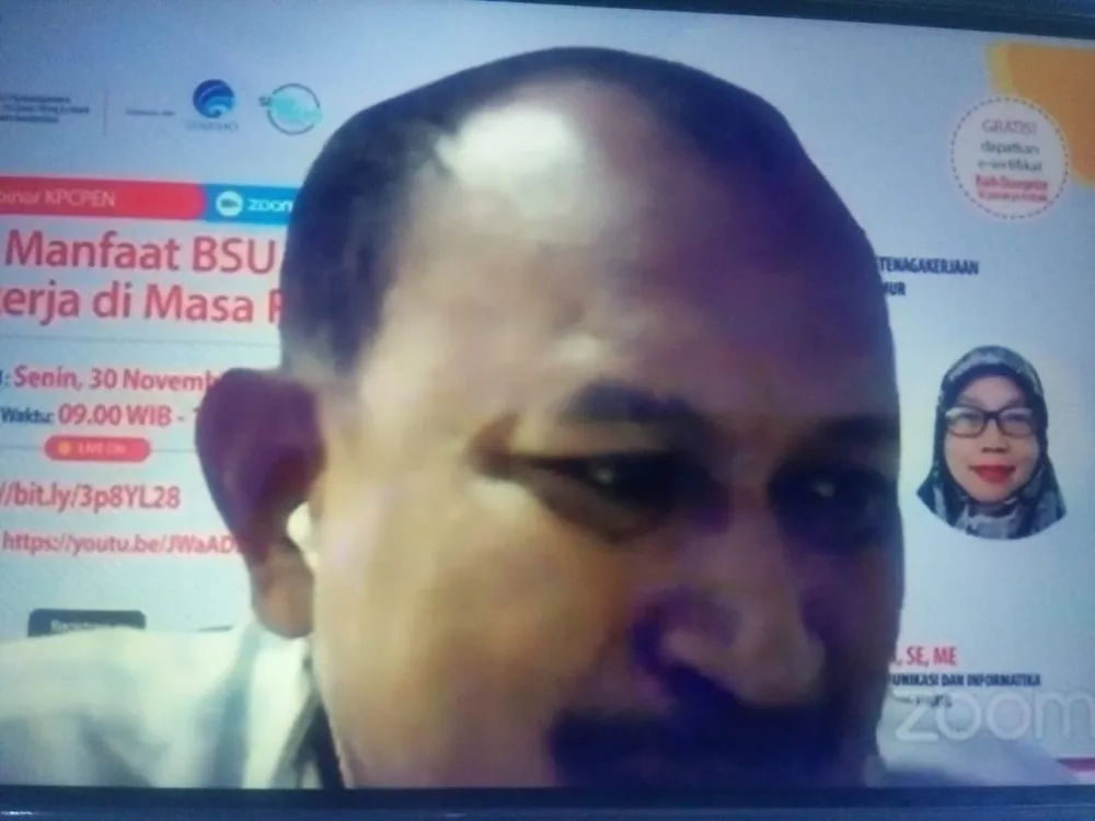 Warga Antusias Ikuti Webinar KPCPEN